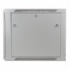 Digitus Szafa sieciowa wisząca 19 cali 9U rack 600x600, drzwi szyba, niedzielona, niezłożona, Szara